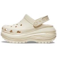 Sandália crocs classic mega crush clog bone - 5