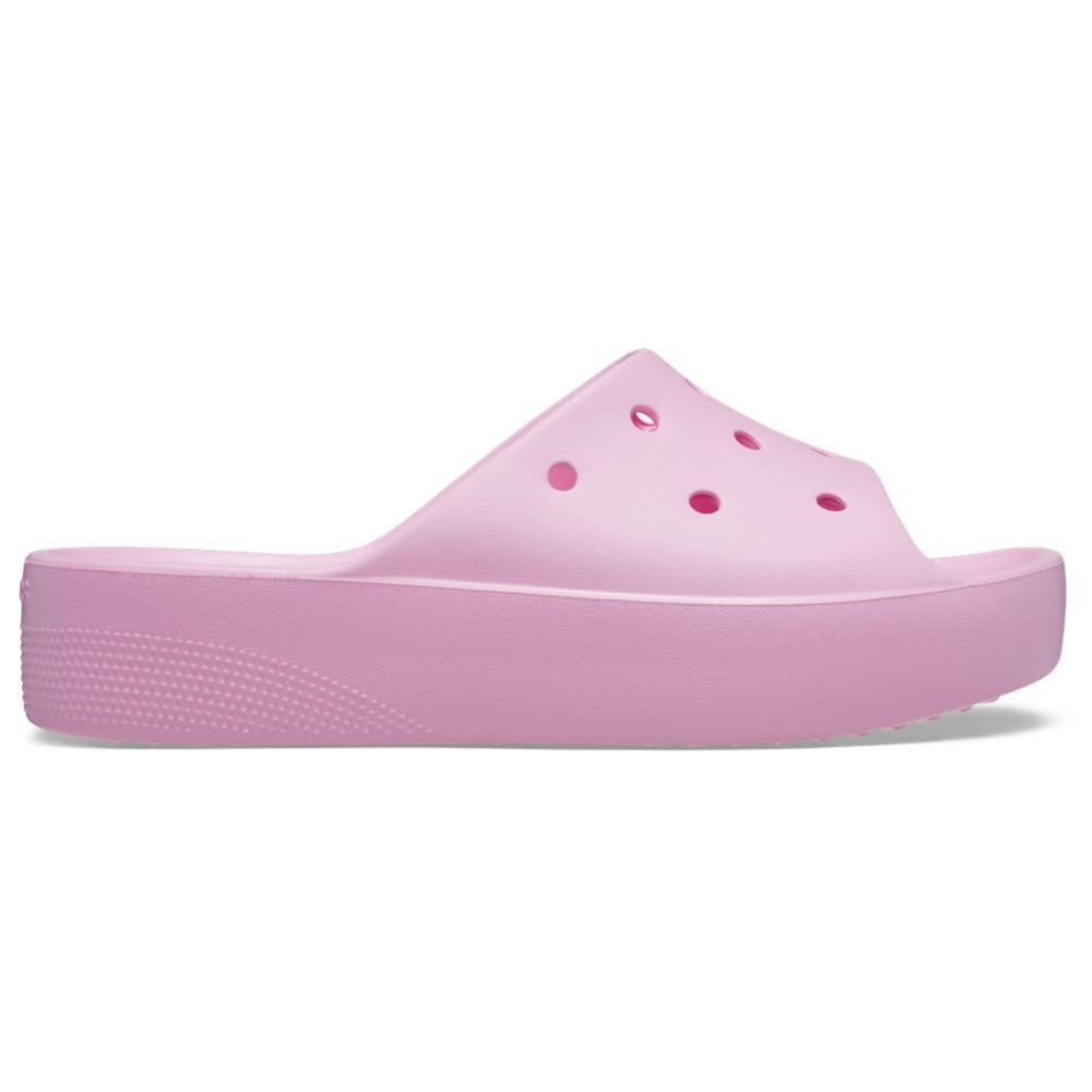 Sandália crocs classic plataform slide flamingo - 1