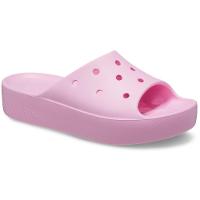 Sandália crocs classic plataform slide flamingo - 3