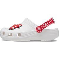 Sandália crocs disney minnie mouse classic clog t white/red - 3