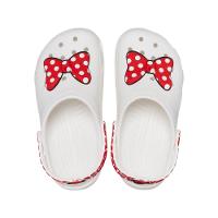 Sandália crocs disney minnie mouse classic clog t white/red - 5