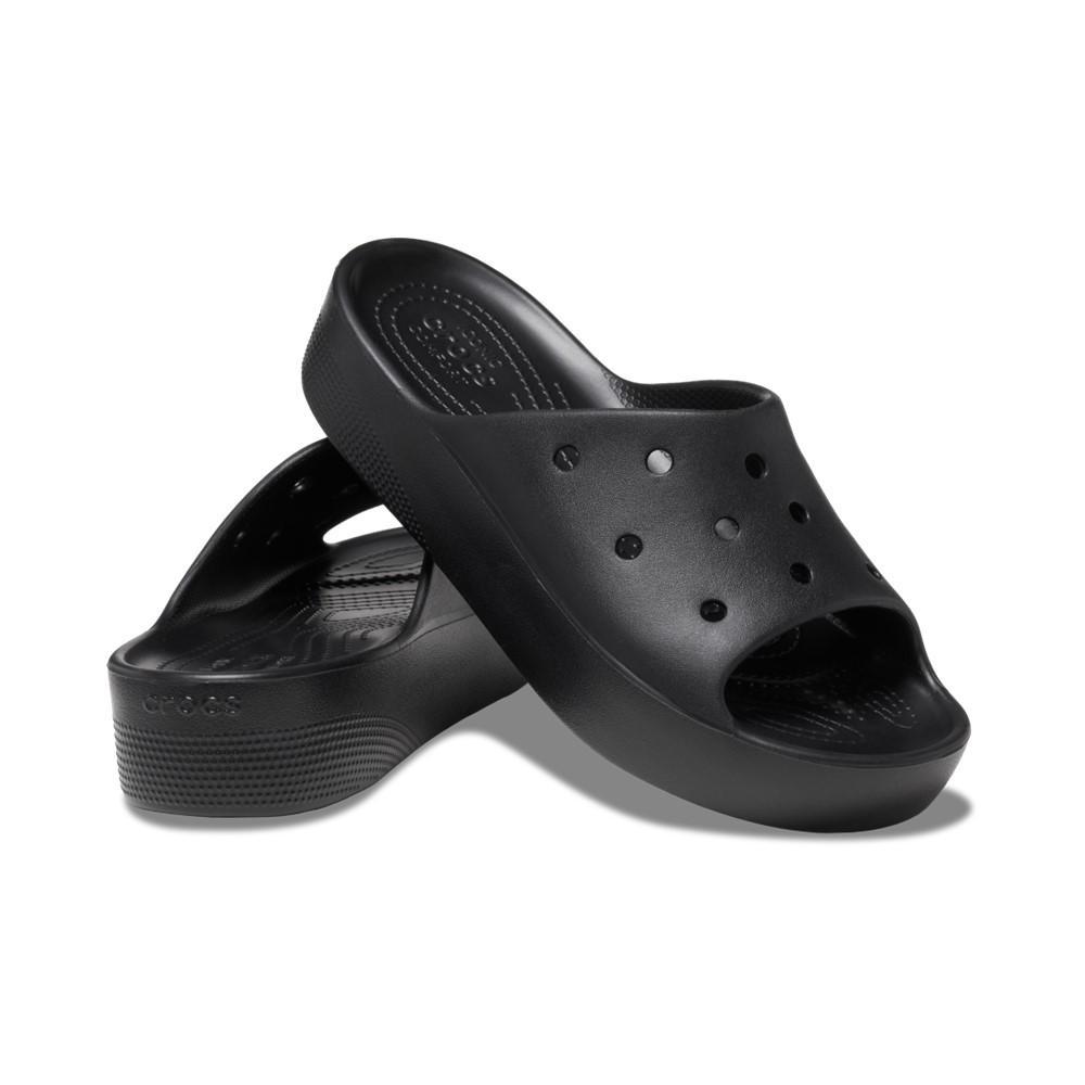 Sandália crocs classic plataform slide black - 3