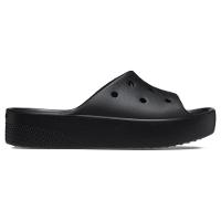 Sandália crocs classic plataform slide black - 1