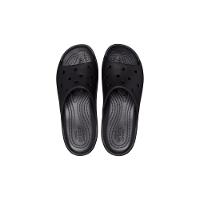 Sandália crocs classic plataform slide black - 5
