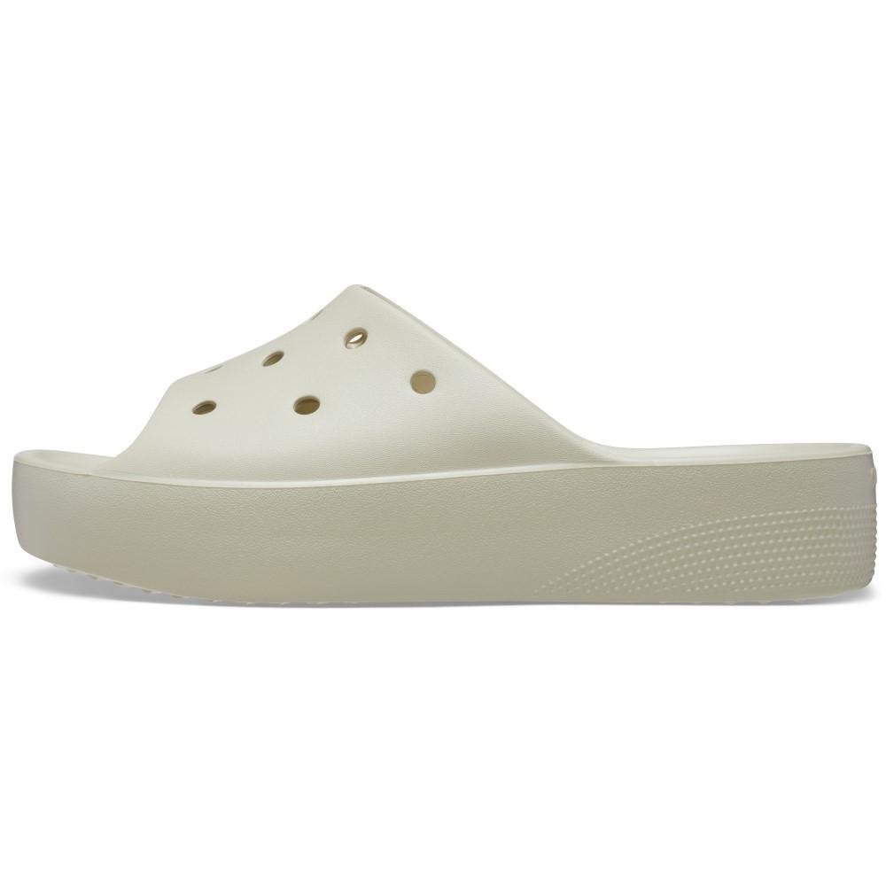 Sandália crocs classic plataform slide bone - 2