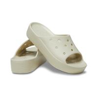 Sandália crocs classic plataform slide bone - 3