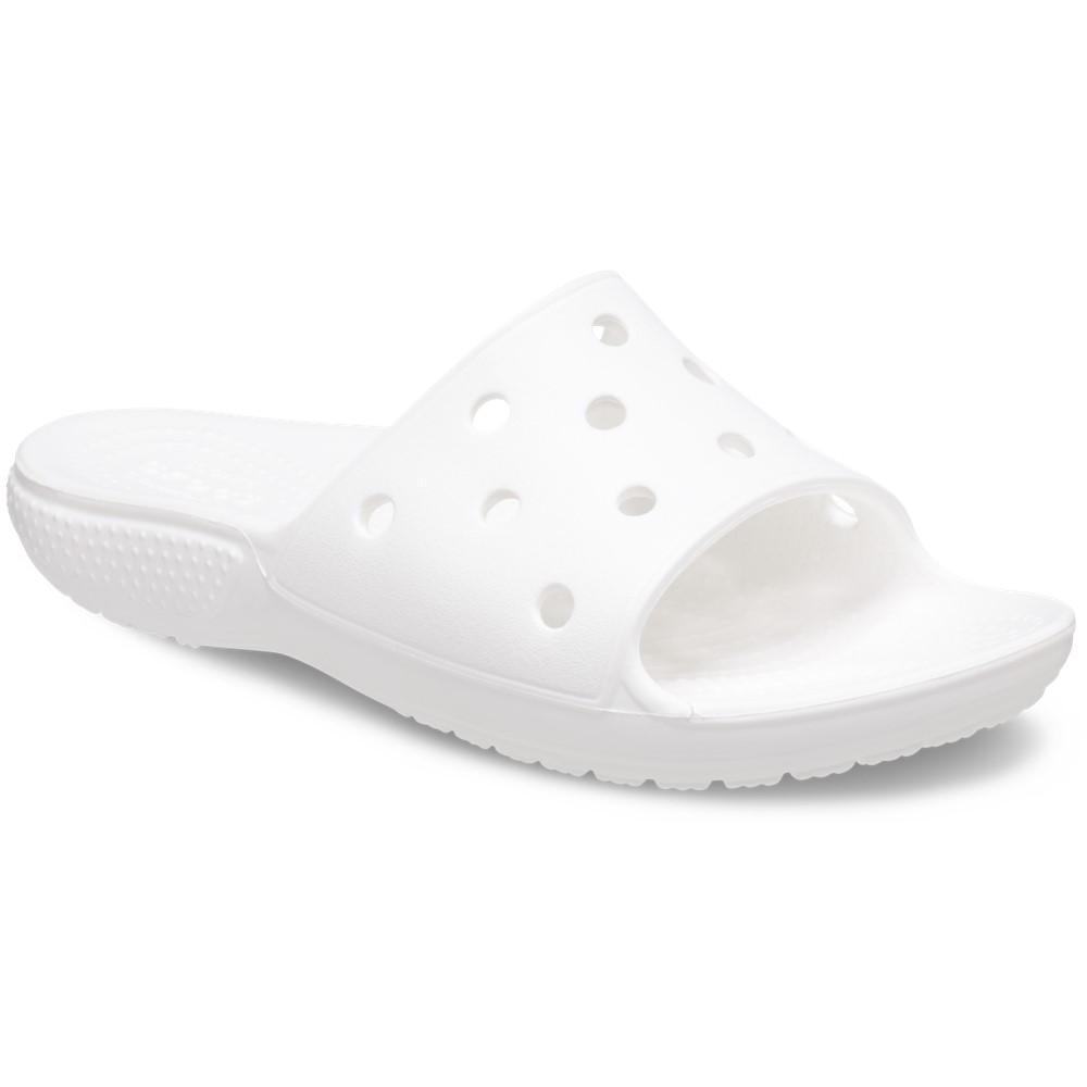 Sandália crocs classic slide juvenil white - 2
