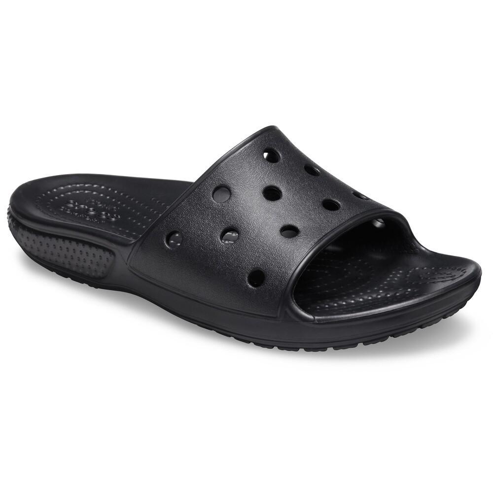 Sandália crocs classic slide juvenil black - 2