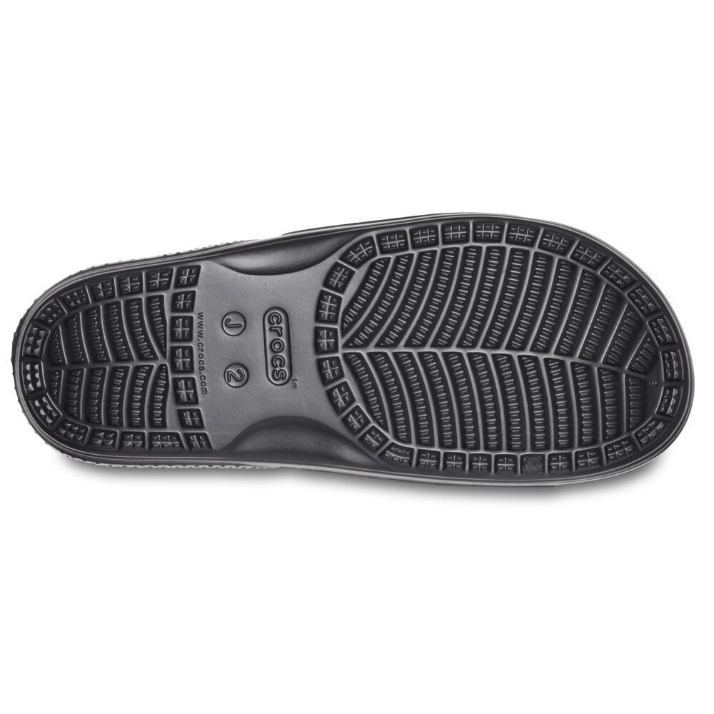 Sandália crocs classic slide juvenil black - 6