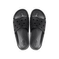 Sandália crocs classic slide juvenil black - 5