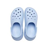 Sandália crocs classic crush platform clog blue calcite - 5