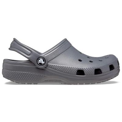 Sandália crocs classic clog kids slate grey