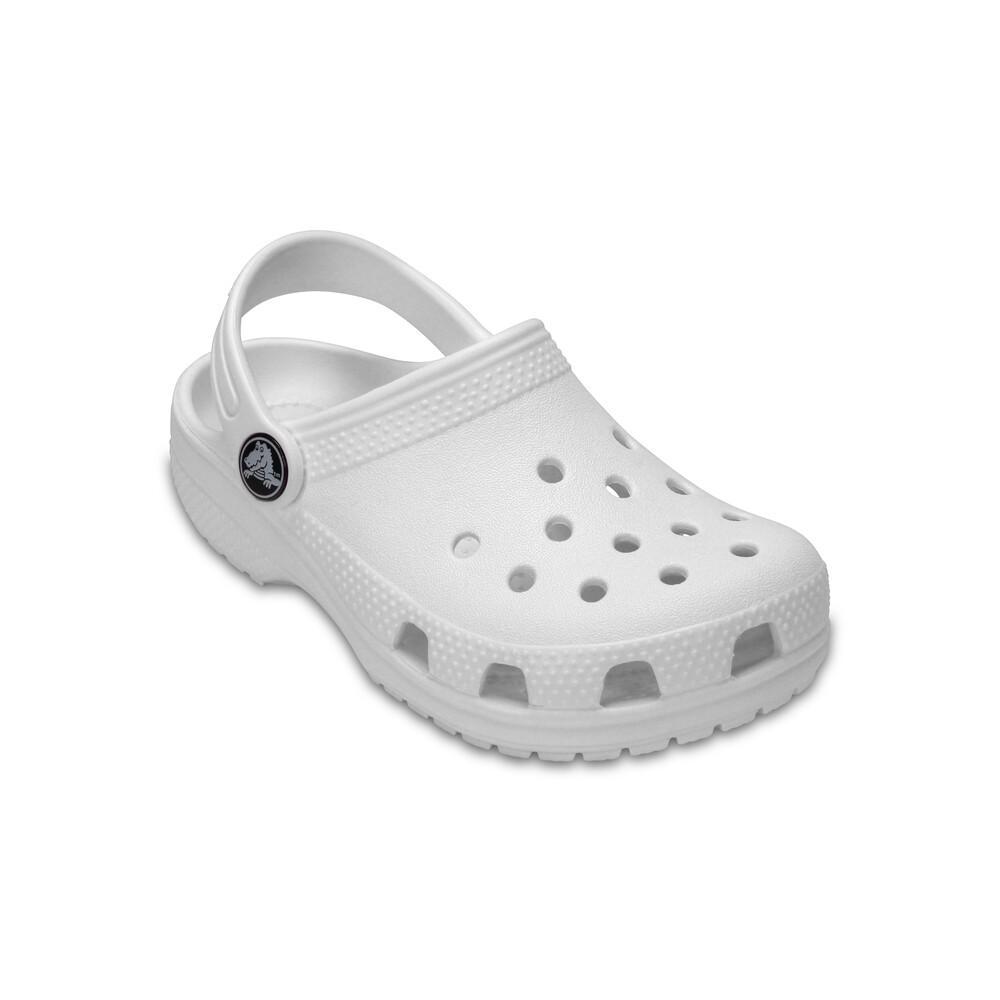 Sandália crocs classic clog kids white - 2