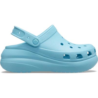 Sandália crocs classic crush platform clog neptune