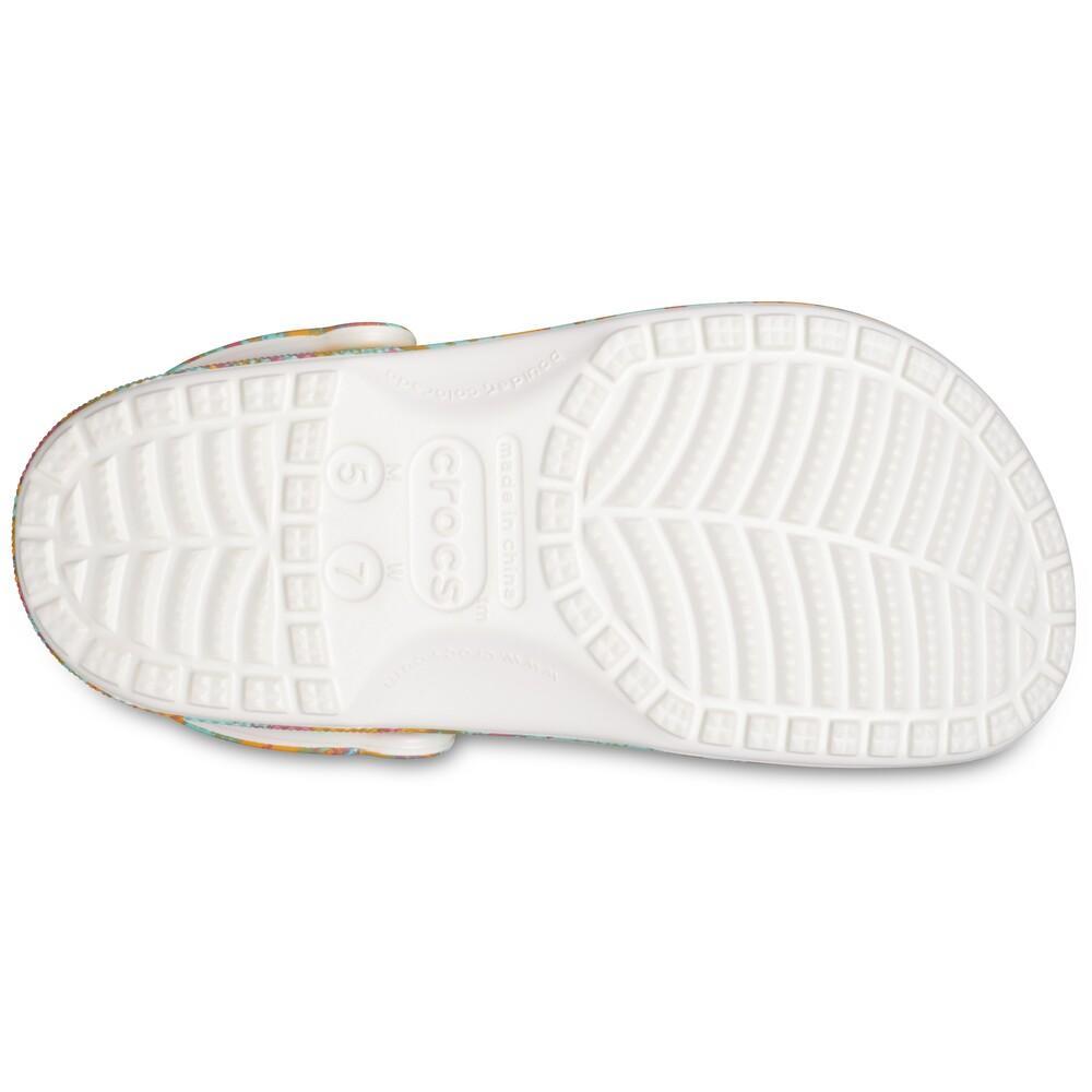 Sandália crocs classic island escape clog hyper pink/multi - 6