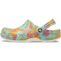 Sandália crocs classic island escape clog hyper pink/multi - 3