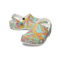 Sandália crocs classic island escape clog hyper pink/multi