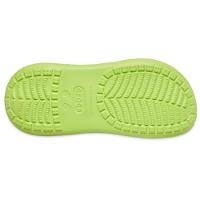 Sandália crocs classic crush platform clog limeade - 8