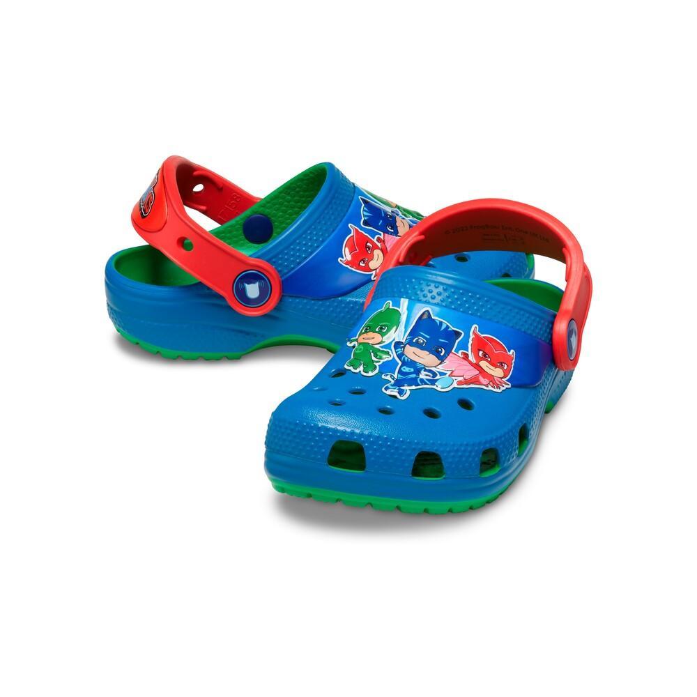 Sandália crocs classic funlab i am pj masks clog grass green - 4