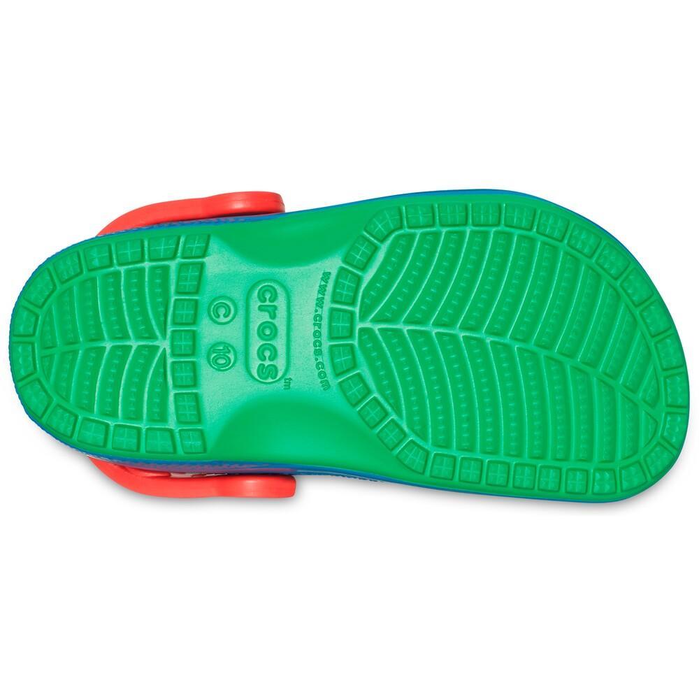 Sandália crocs classic funlab i am pj masks clog grass green - 6