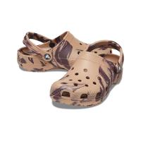 Sandália crocs classic marbled clog cork/multi - 3