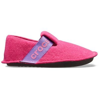 Sandália crocs classic slipper infantil candy pink