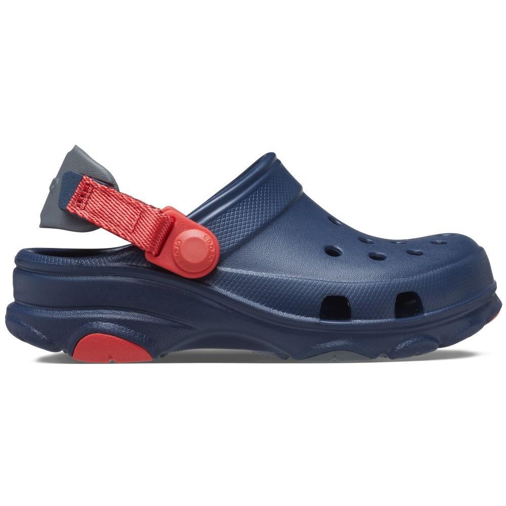 Sandália crocs classic all terrain clog k navy - 1