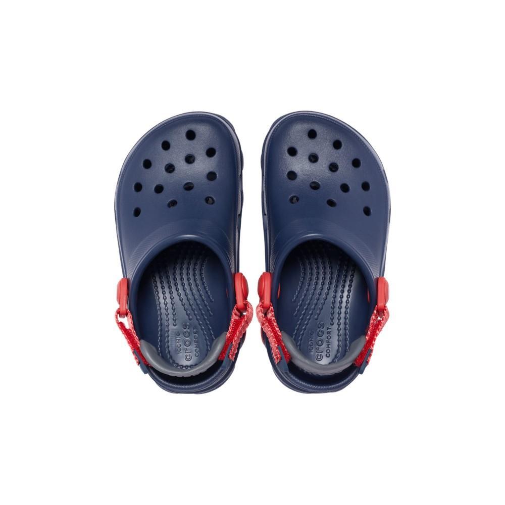 Sandália crocs classic all terrain clog k navy - 5