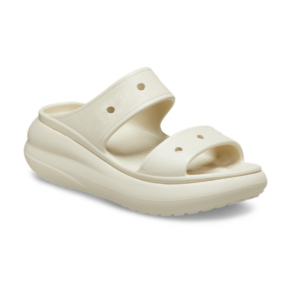 Sandália crocs classic crush platform sandal bone - 2