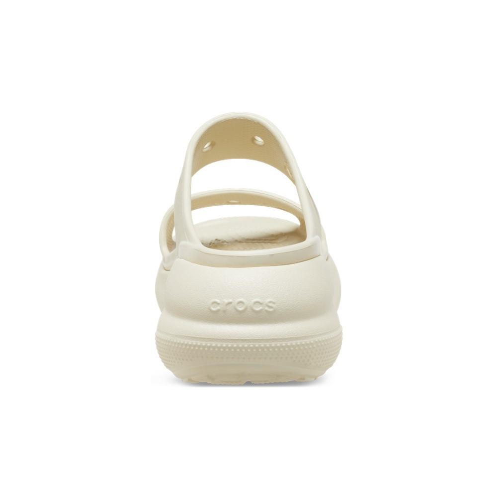 Sandália crocs classic crush platform sandal bone - 7