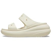Sandália crocs classic crush platform sandal bone - 3