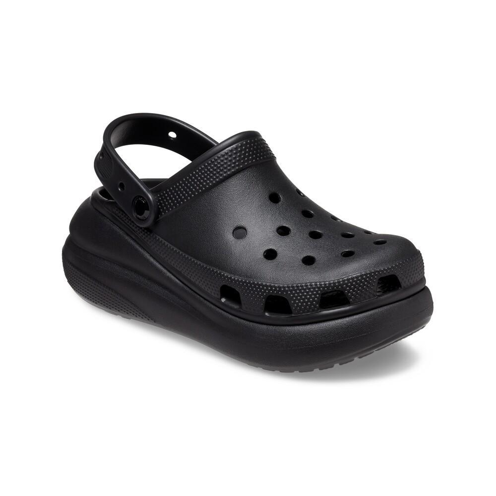 Sandália crocs classic crush platform clog black - 2