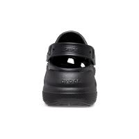 Sandália crocs classic crush platform clog black - 13