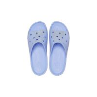Chinelo classic plataform glitter slide moon jelly - 5