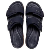 Sandália crocs brooklyn sandal lowwdg deep navy - 5