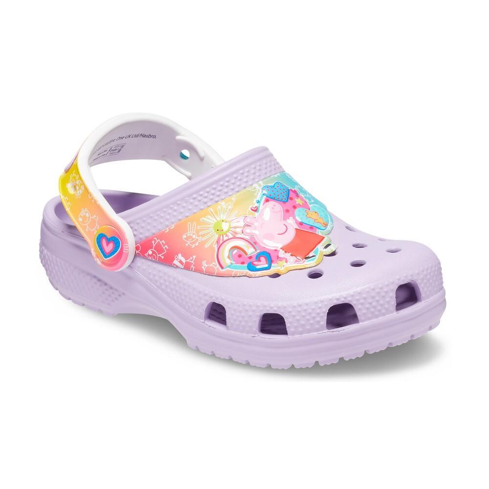 Sandália crocs classic funlab i am peppa pig clog lavender - 2