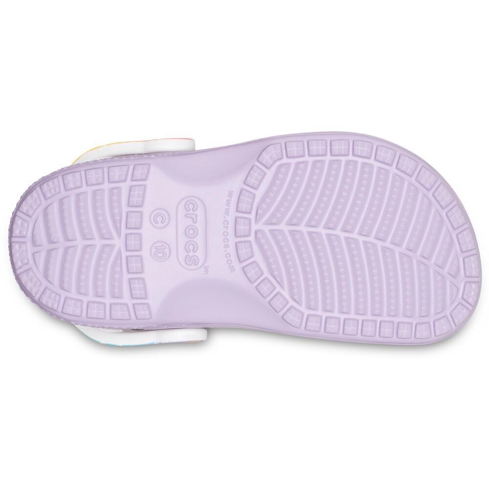 Sandália crocs classic funlab i am peppa pig clog lavender - 6
