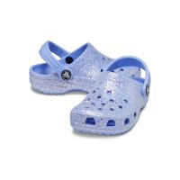 Sandália crocs classic clog glitter infantil moon jelly - 3