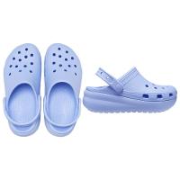 Sandália crocs cutie clog juvenil moon jelly