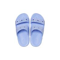 Sandália crocs classic glitter sandal k moon jelly - 5