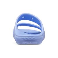 Sandália crocs classic glitter sandal k moon jelly - 6