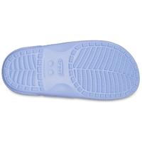 Sandália crocs classic glitter sandal k moon jelly - 7