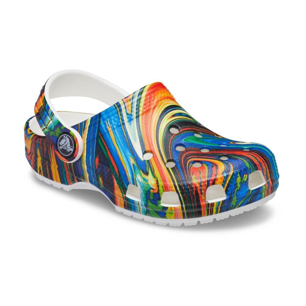 Crocs classic out of this world ii clog kids 

 bright cobalt/white - 2