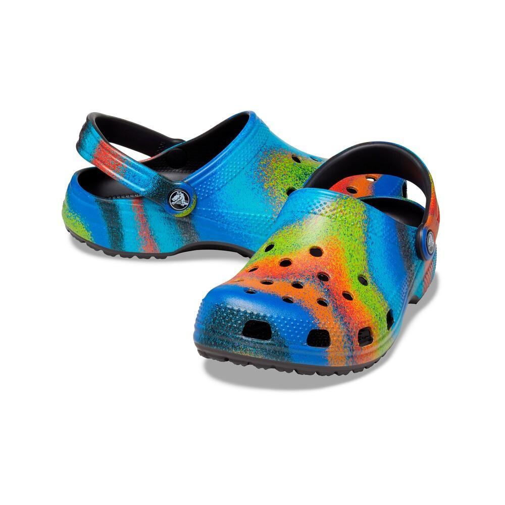 Classic spray dye clog black/multi - 4