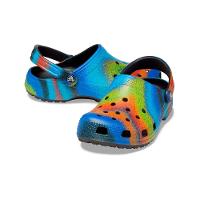 Classic spray dye clog black/multi
