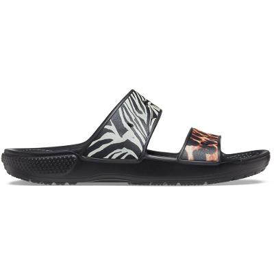 Classic crocs animal remix sandal black/multi