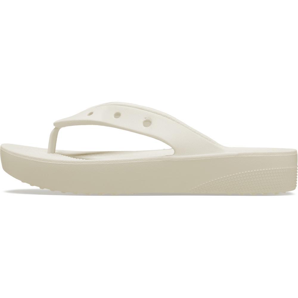 Chinelo crocs classic plataform flip bone - 3