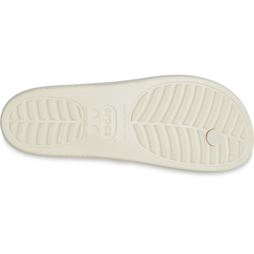 Chinelo crocs classic plataform flip bone - 6