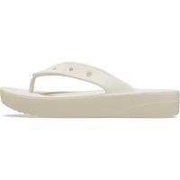 Chinelo crocs classic plataform flip bone - 3