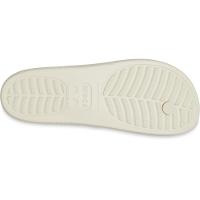 Chinelo crocs classic plataform flip bone - 6